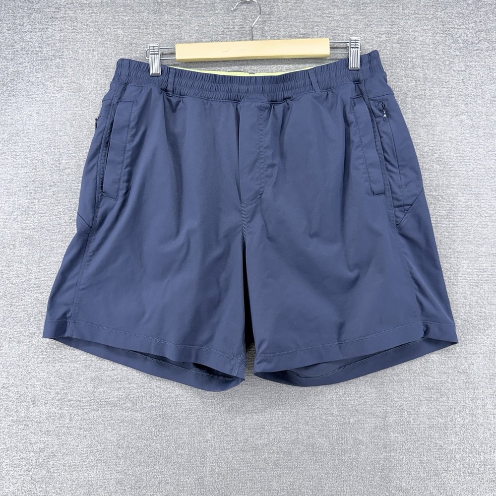 Bird Dogs Golf Classic Shorts Men Size XXL Blue Drawstrings Stretch Boom